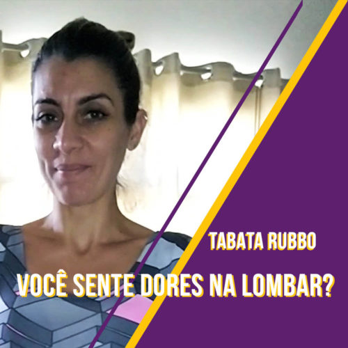 Você sente dores na lombar?