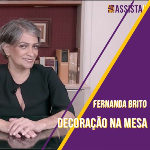 Decoração na mesa